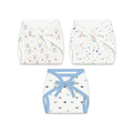 Printed Cushioned Nappies Combo - Pack of 3
