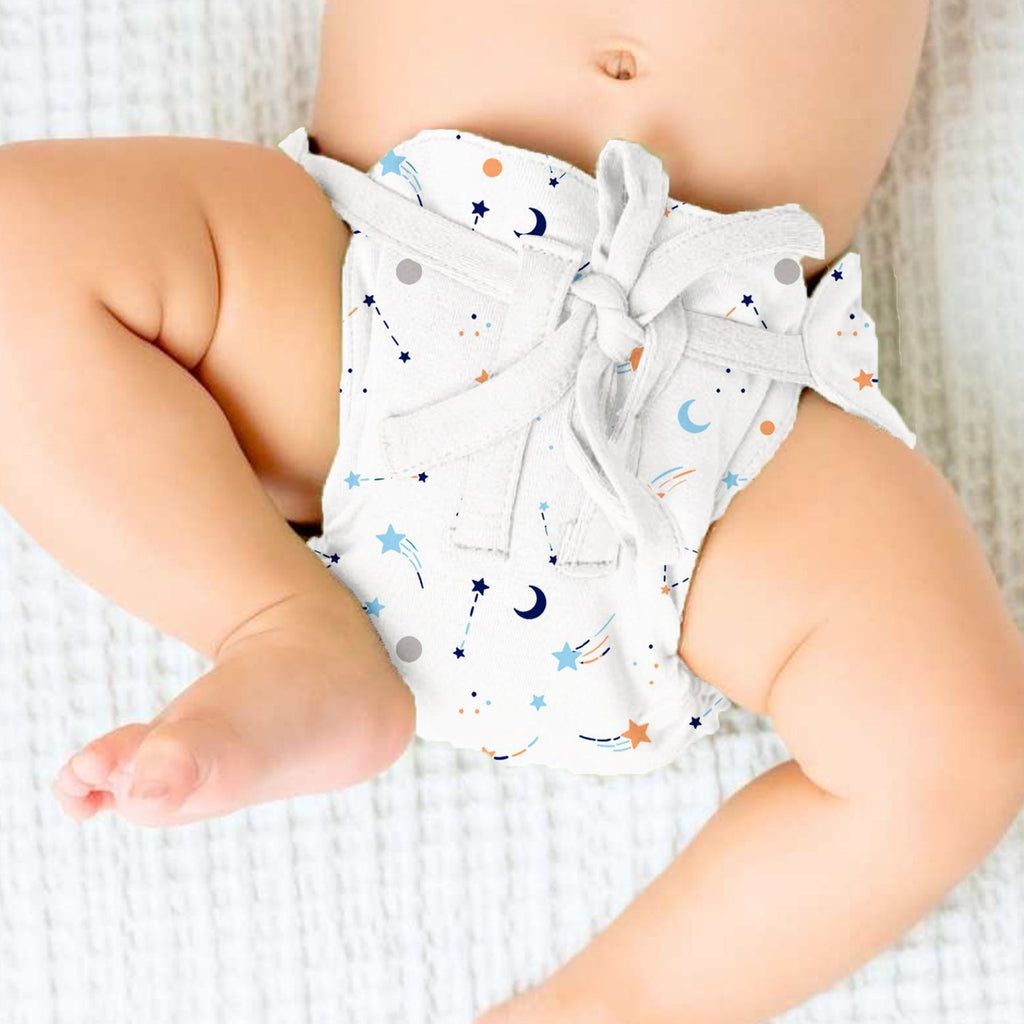 Printed Cushioned Nappies Combo - Pack of 3