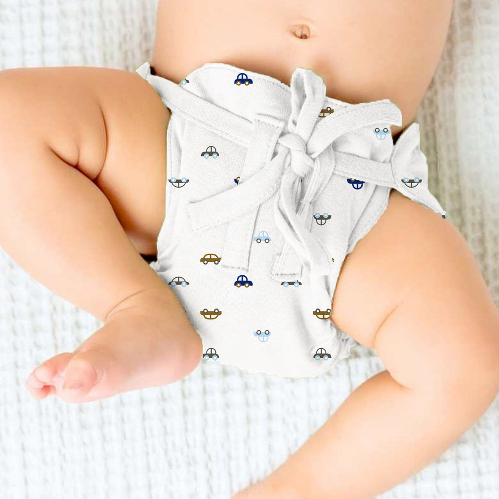 Printed Cushioned Nappies Combo - Pack of 5