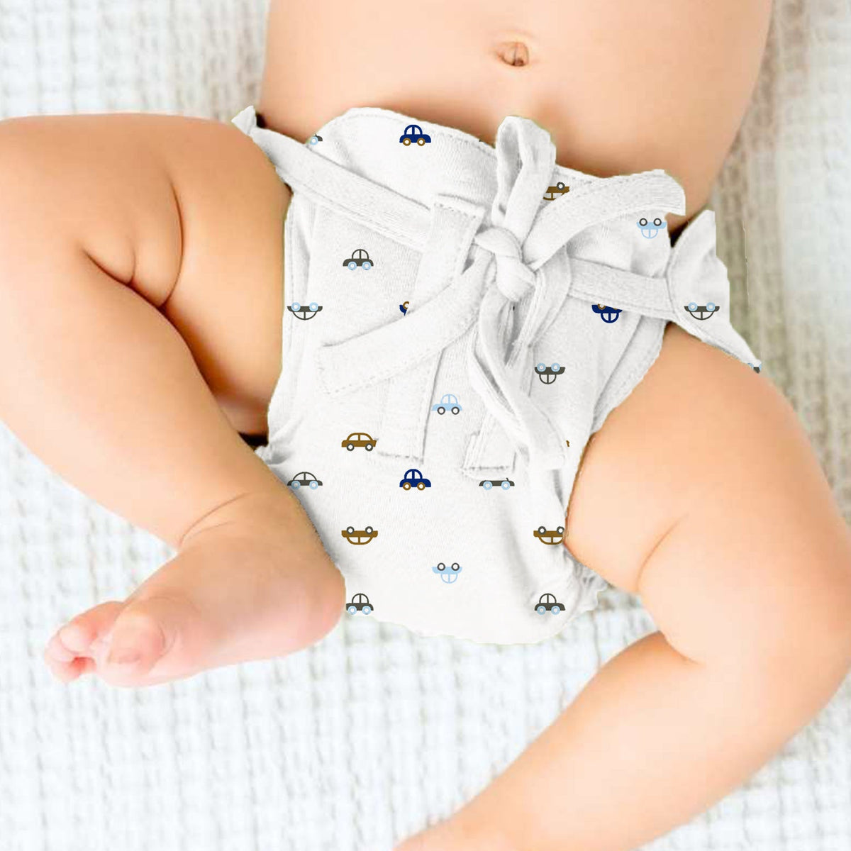 Printed Cushioned Nappies Combo - Pack of 5