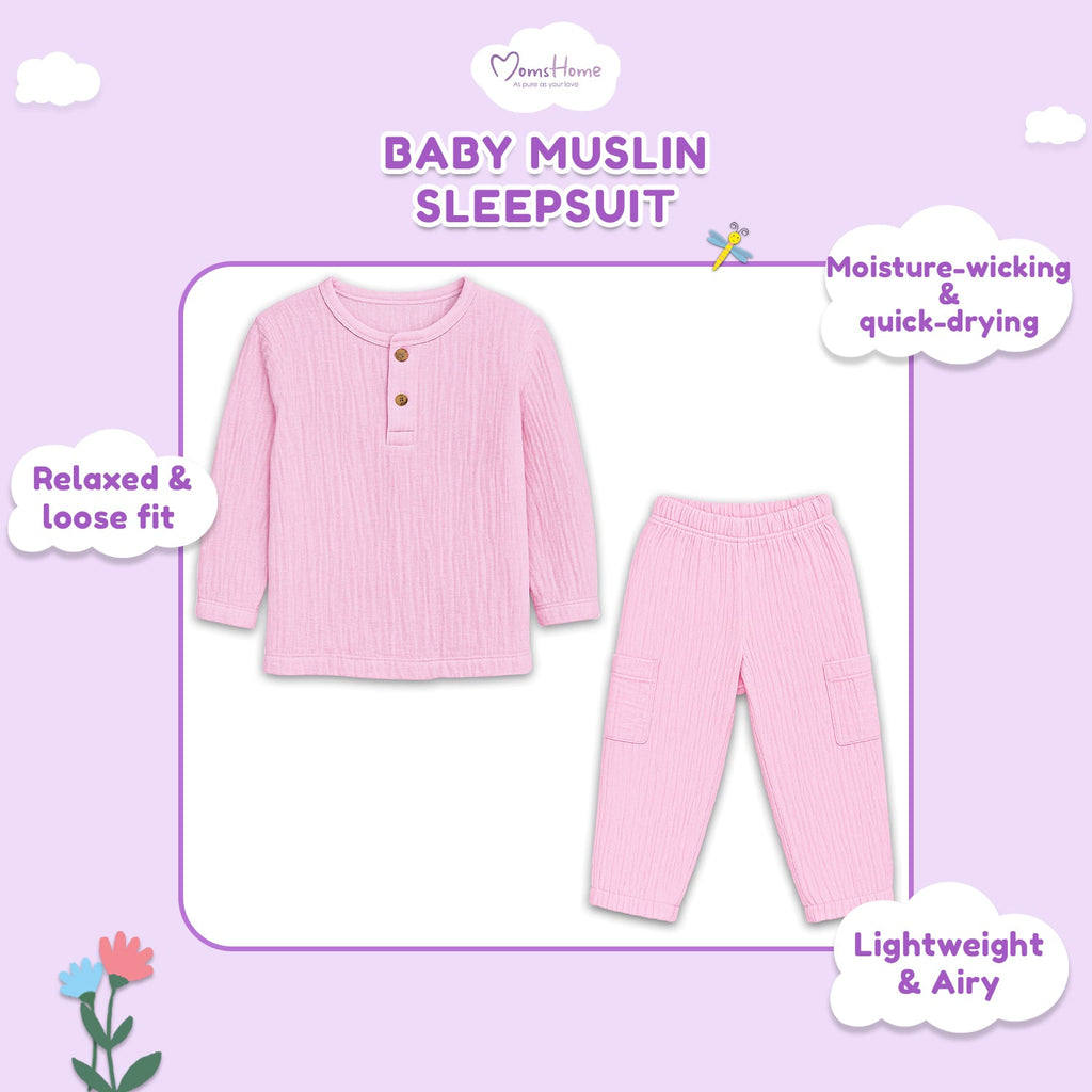 Shirt & Pant Co-ord Set for Girls - Pink - Pack of 1