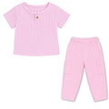 T-Shirt & Pant Co-ord Set for Girls - Pink - Pack of 1