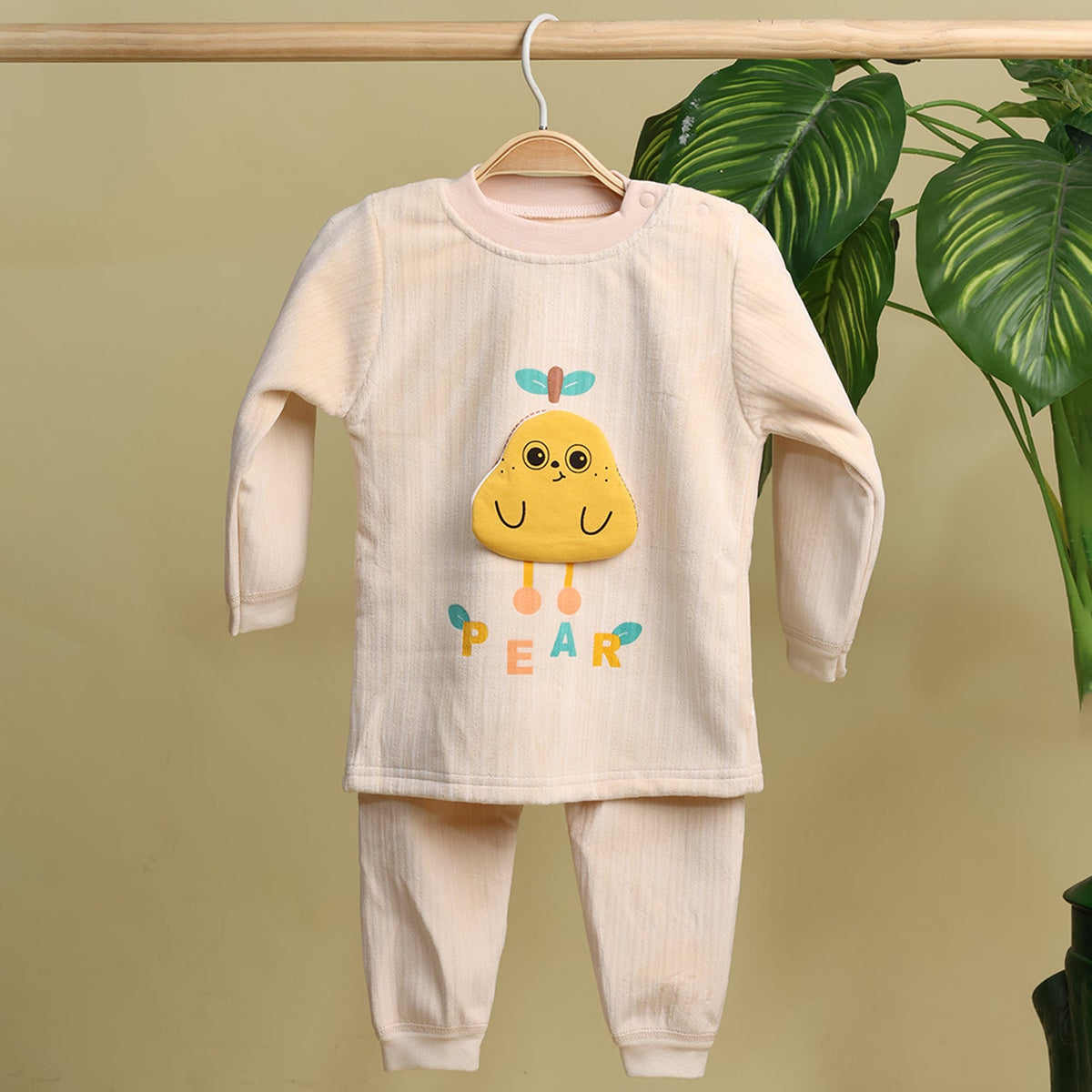 Winter Warm Full Sleeve Co-ord Sets For Baby - Set of 1