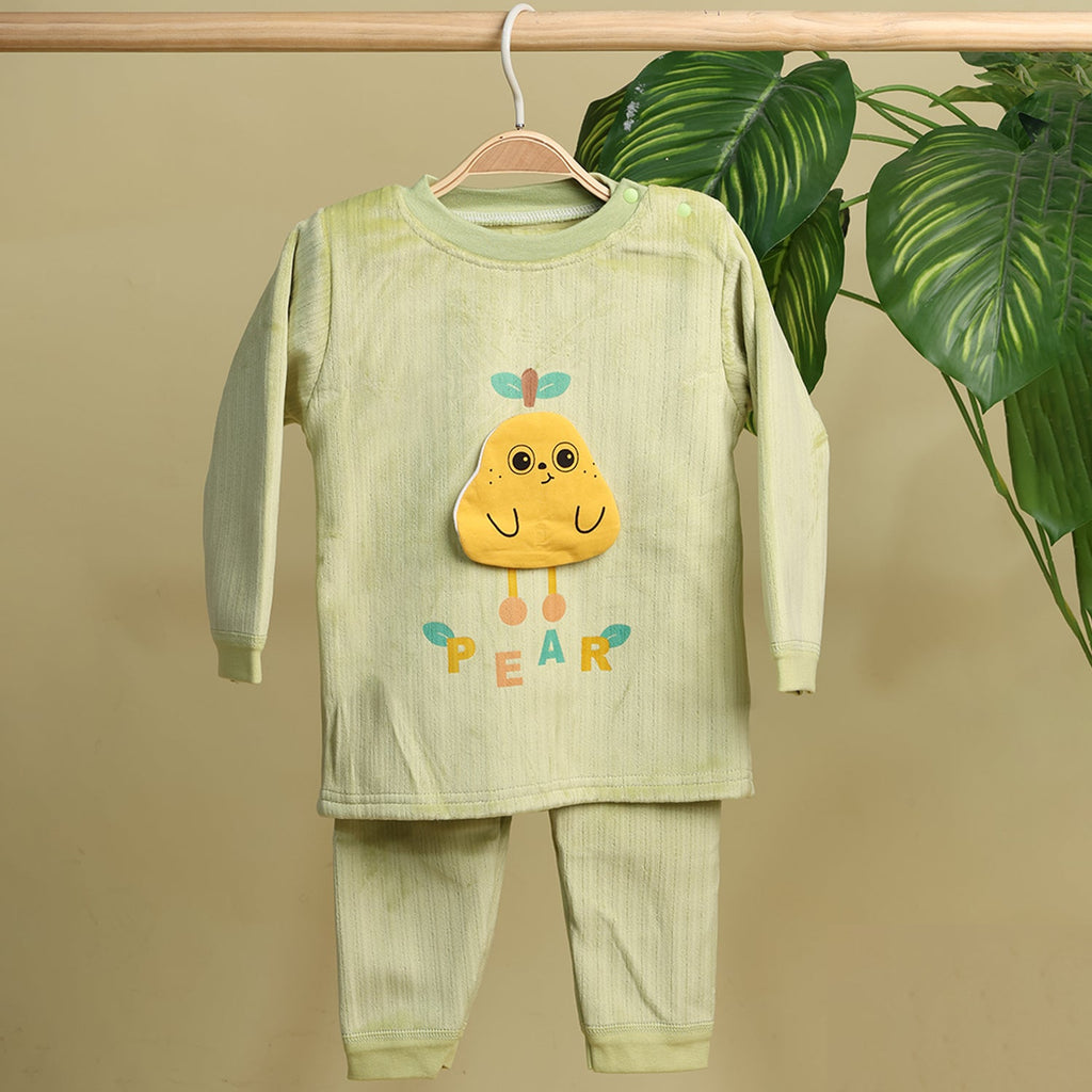 Winter Warm Full Sleeve Co-ord Sets For Baby - Set of 1