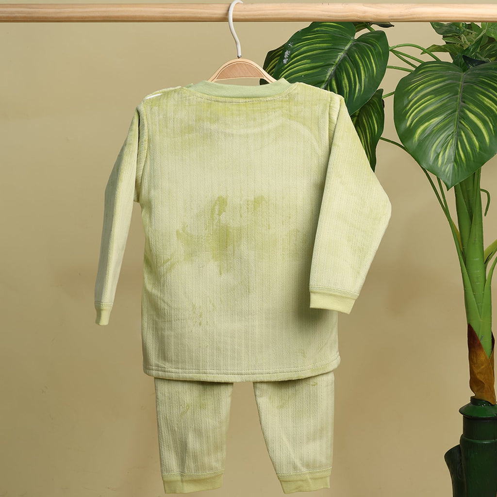 Winter Warm Full Sleeve Co-ord Sets For Baby - Set of 1