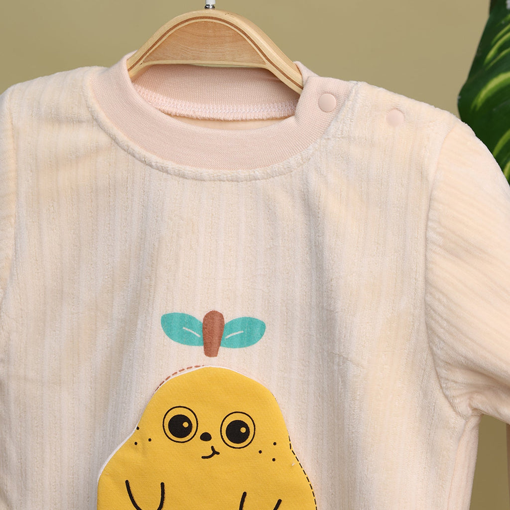 Winter Warm Full Sleeve Co-ord Sets For Baby - Set of 1