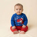 Winter Warm Woollen Full Sleeve Sweater For Baby - Blue - Pack of 1