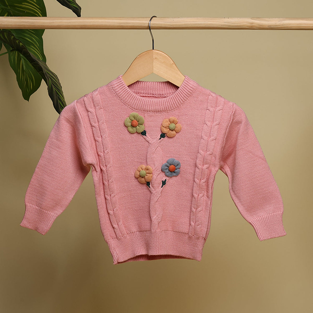 Winter Warm Woollen Full Sleeve Sweater For Baby - Pack of 1