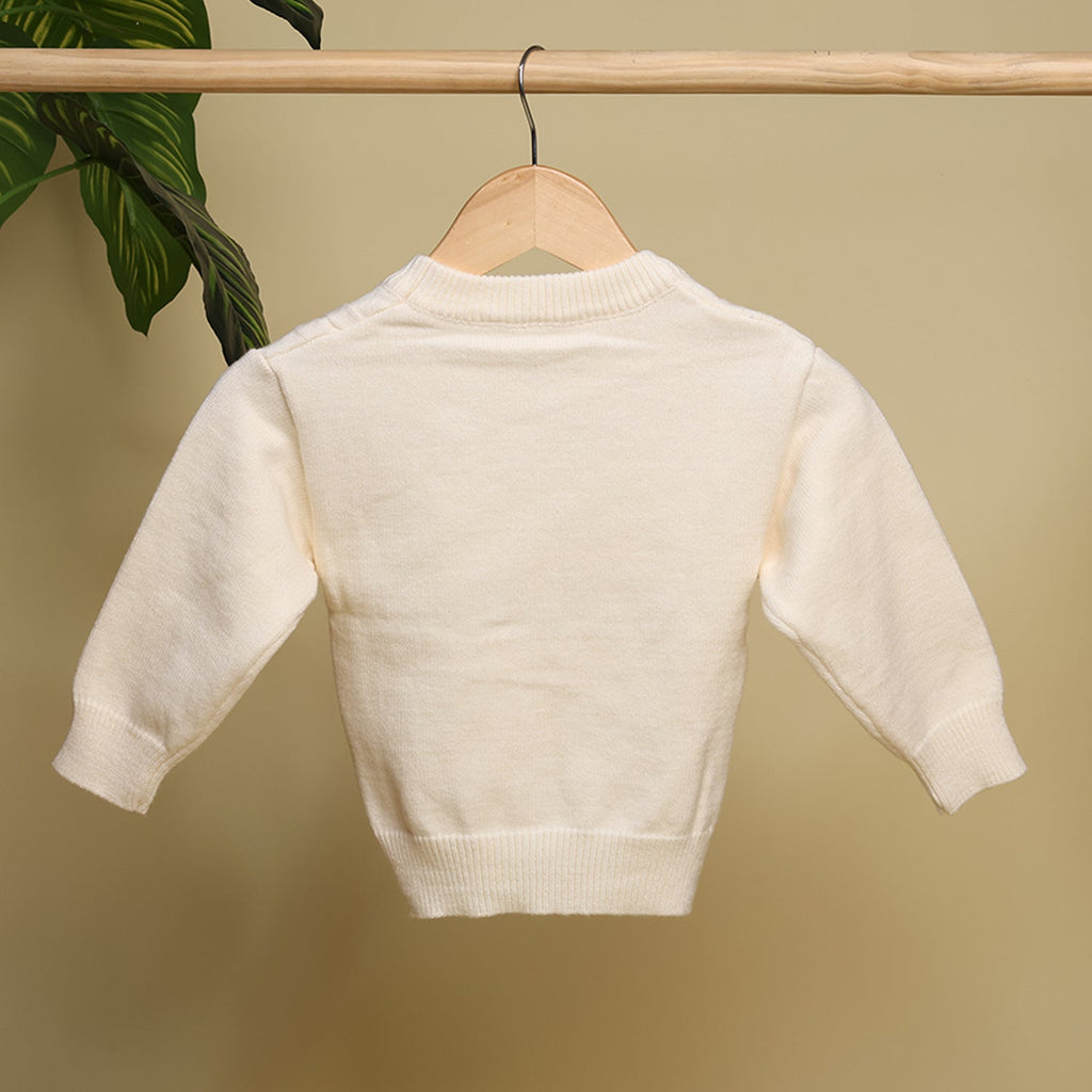 Winter Warm Woollen Full Sleeve Sweater For Baby - Pack of 1
