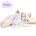 All Muslin New Born Complete Gift set ( 24 items )