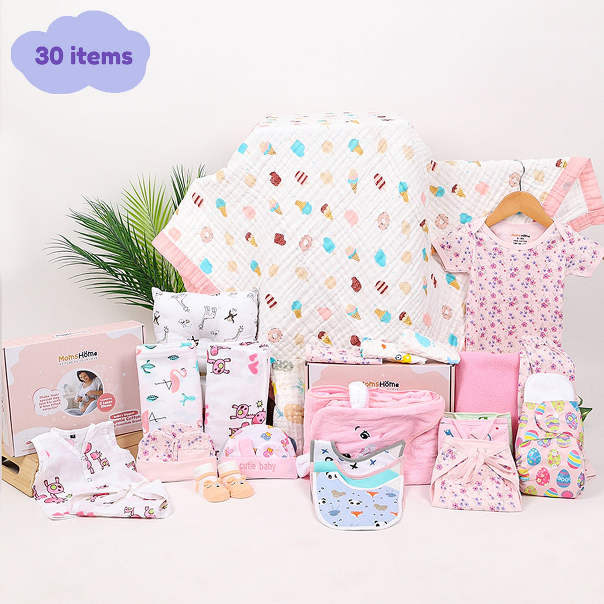 Baby Essential Gift set - Pink