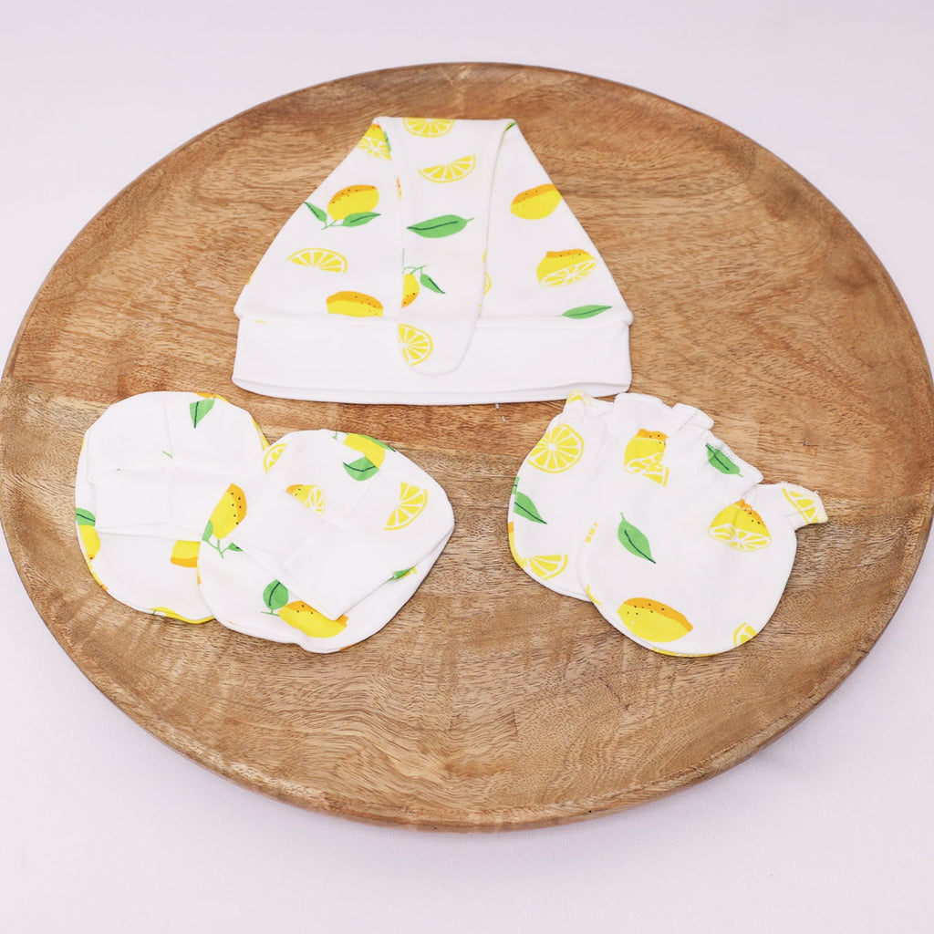 Baby Home Coming Outfit - Lemon - Pack of 5