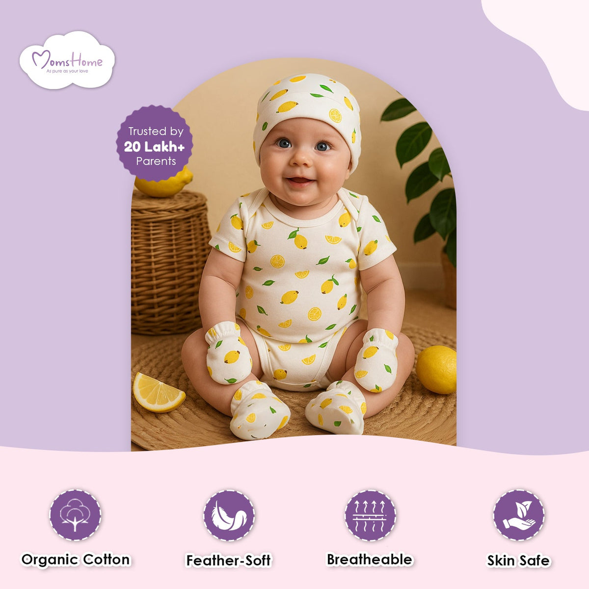 Baby Home Coming Outfit - Pack of 5