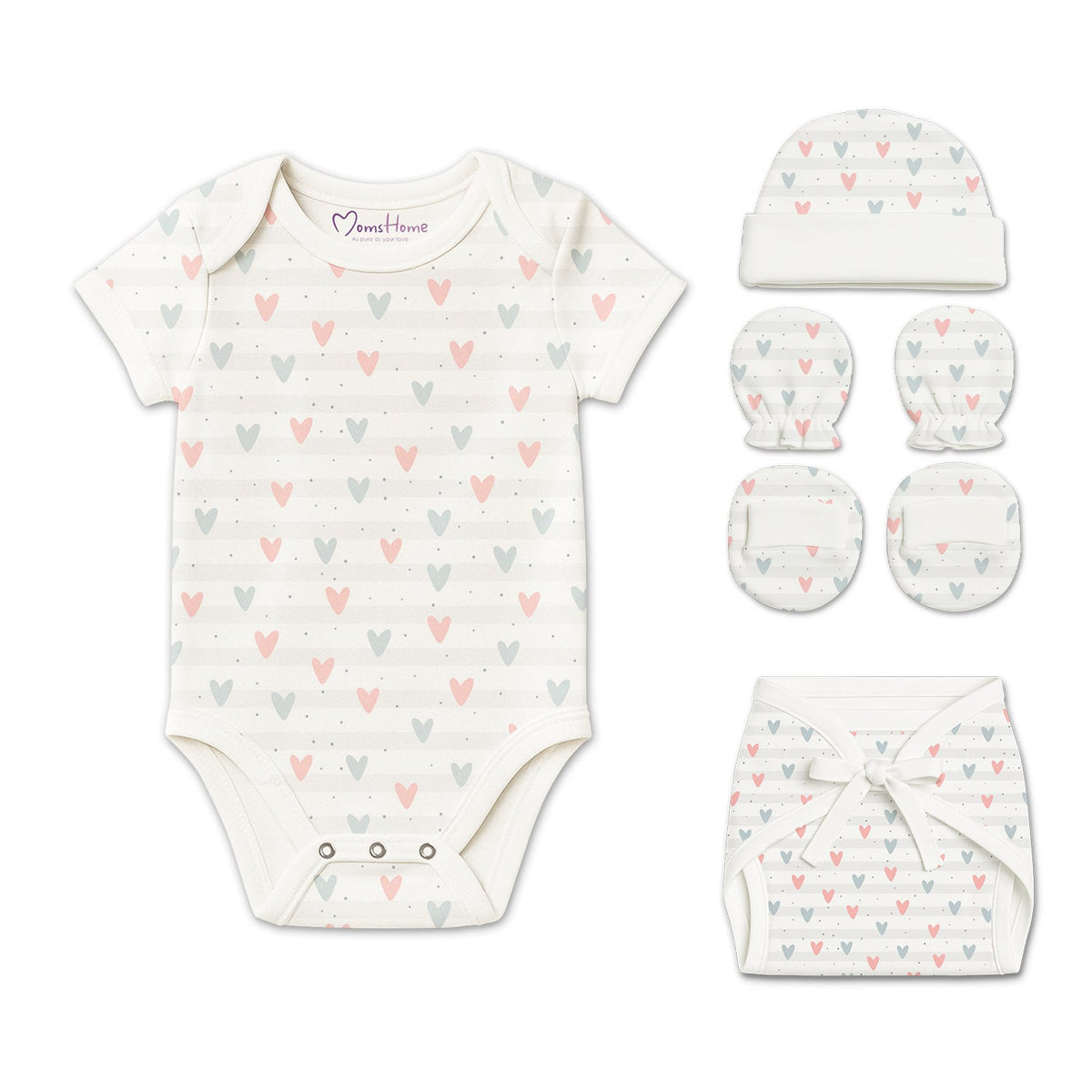 Baby Home Coming Outfit - Pack of 5