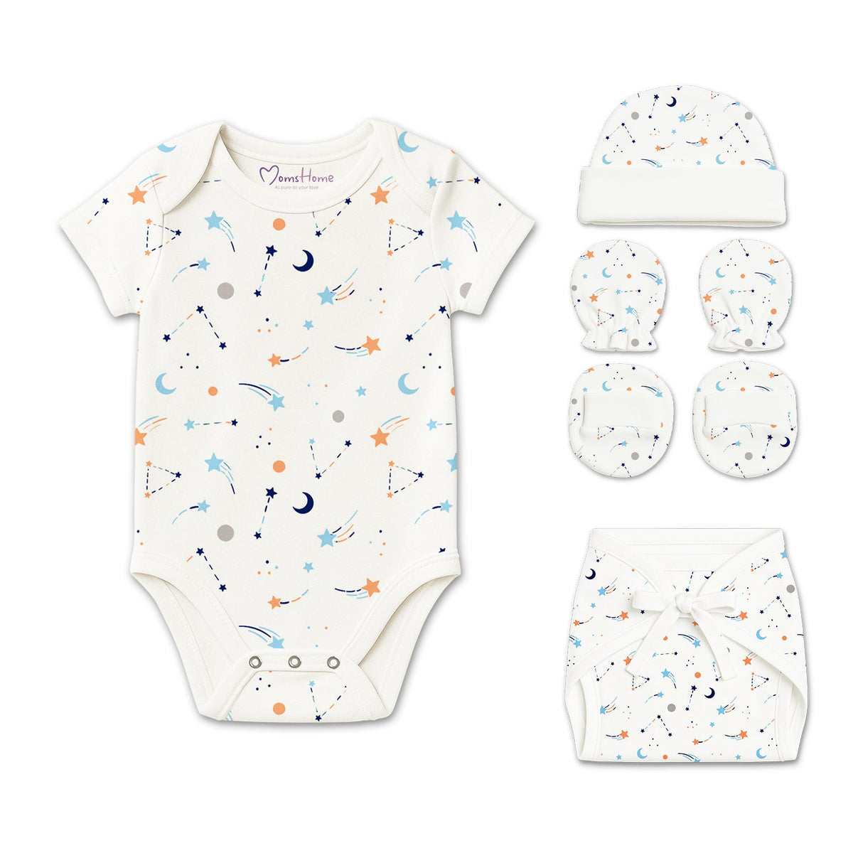 Baby Home Coming Outfit - Pack of 5