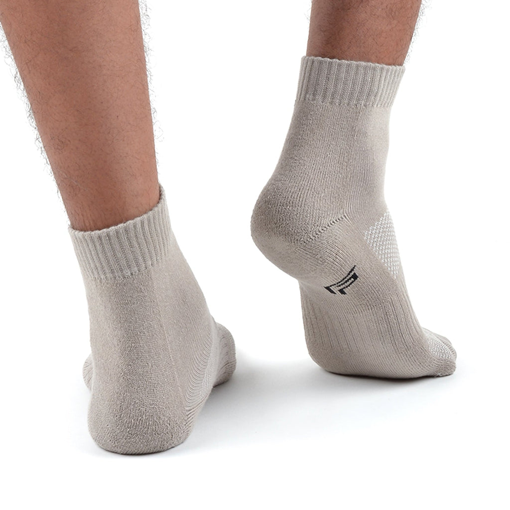 FOOTPRINTS Solid Ankle-Length Socks -Pack Of 3