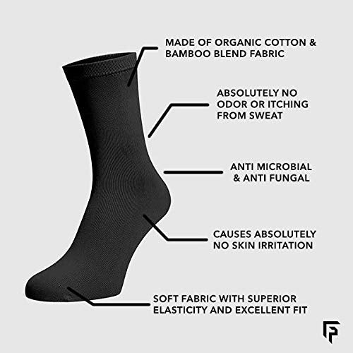 FOOTPRINTS Unisex Solid Cotton Ankle-Length Socks -Pack Of 3