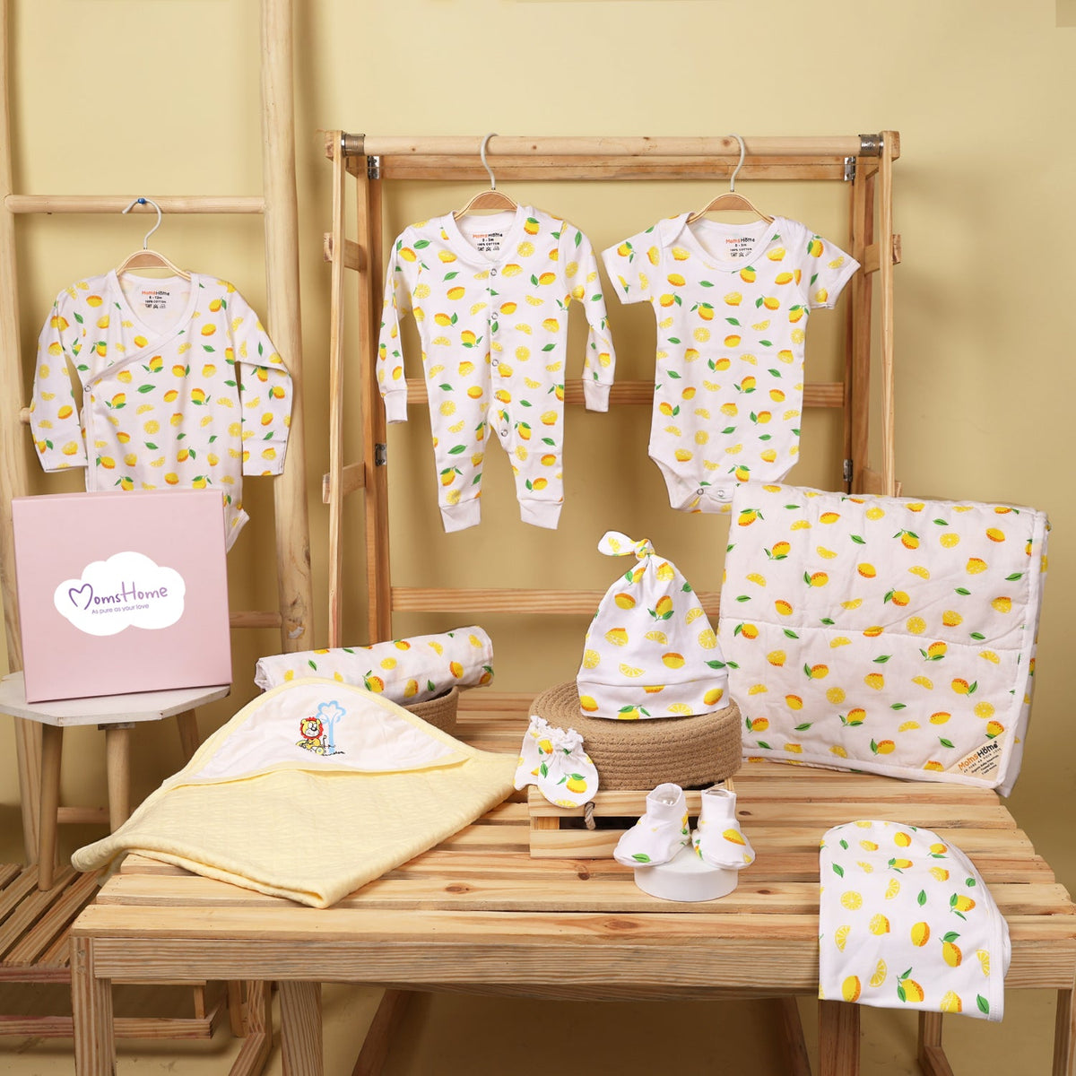 Hospital Kit for Newborn baby - Lemon