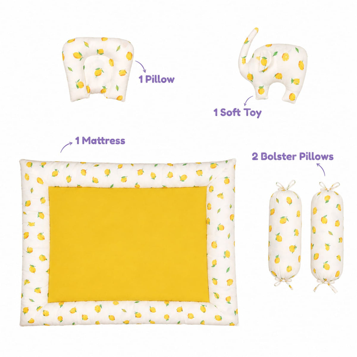 Hospital Kit for Newborn baby - Lemon