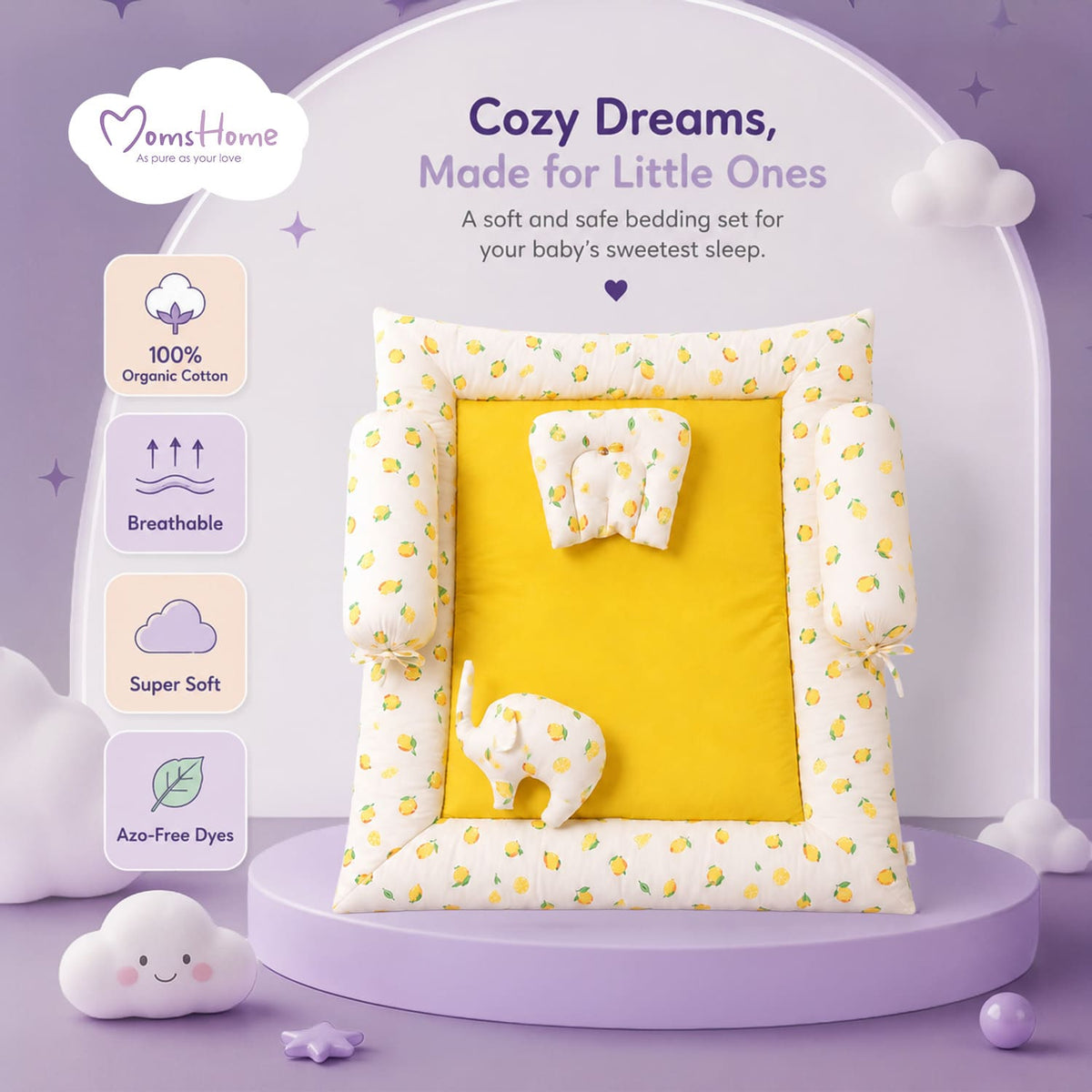 Hospital Kit for Newborn baby - Lemon