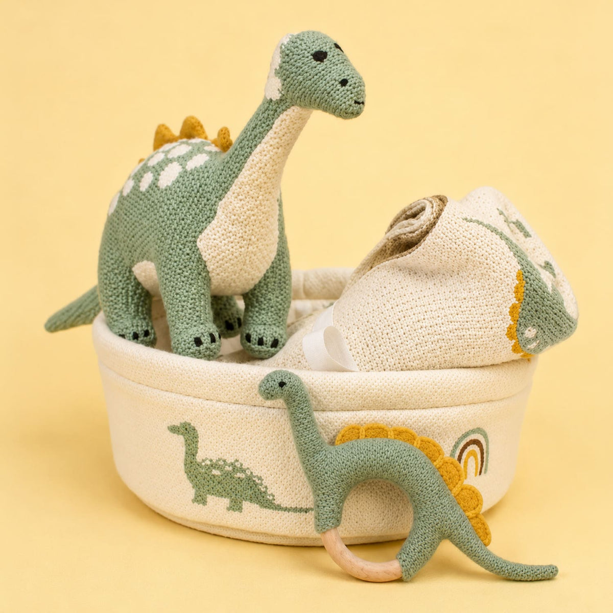 Knitted Gift Basket - Pack of 4