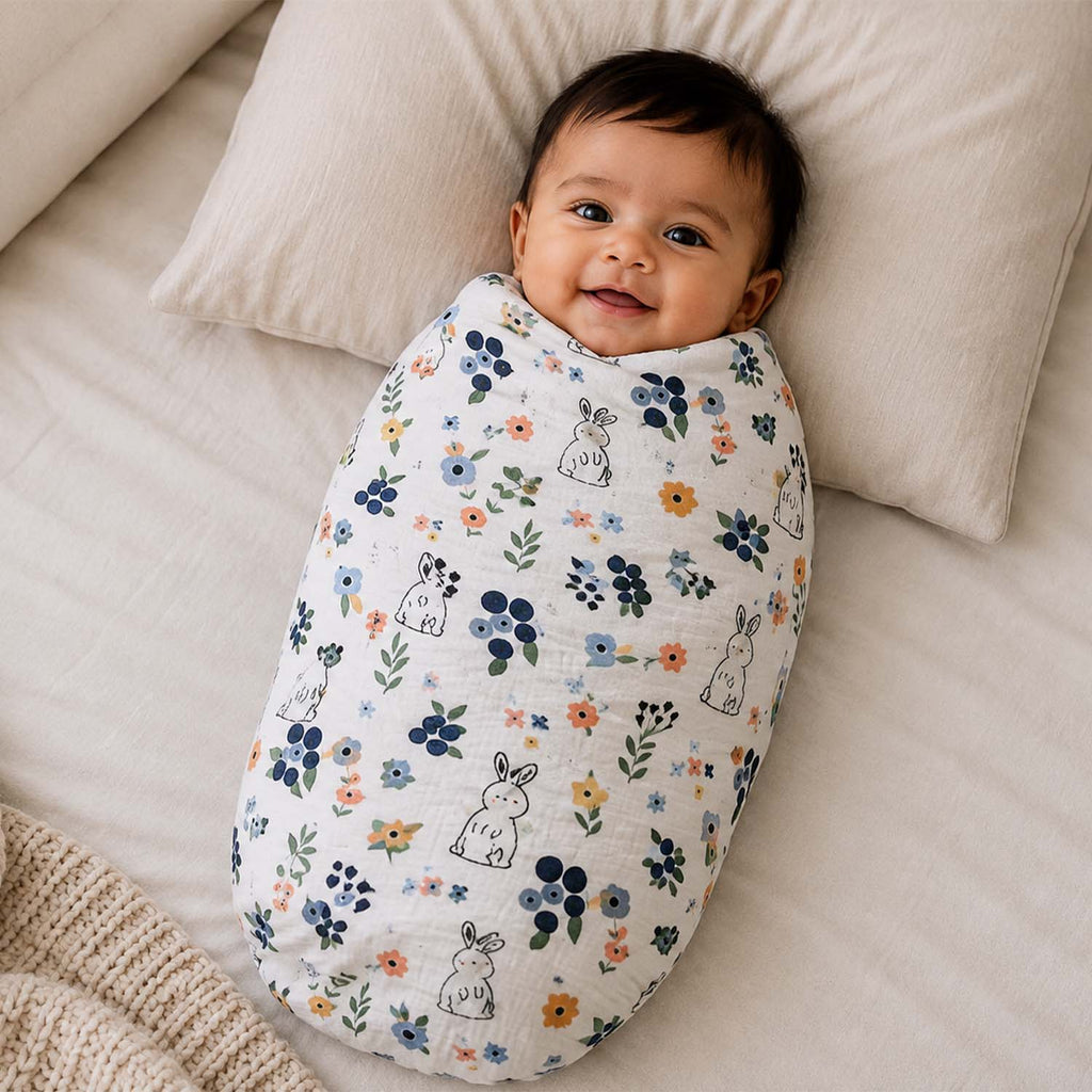 Moms Home Infant Multi-Coloured Printed 9-Piece Baby Apparel Gift Set