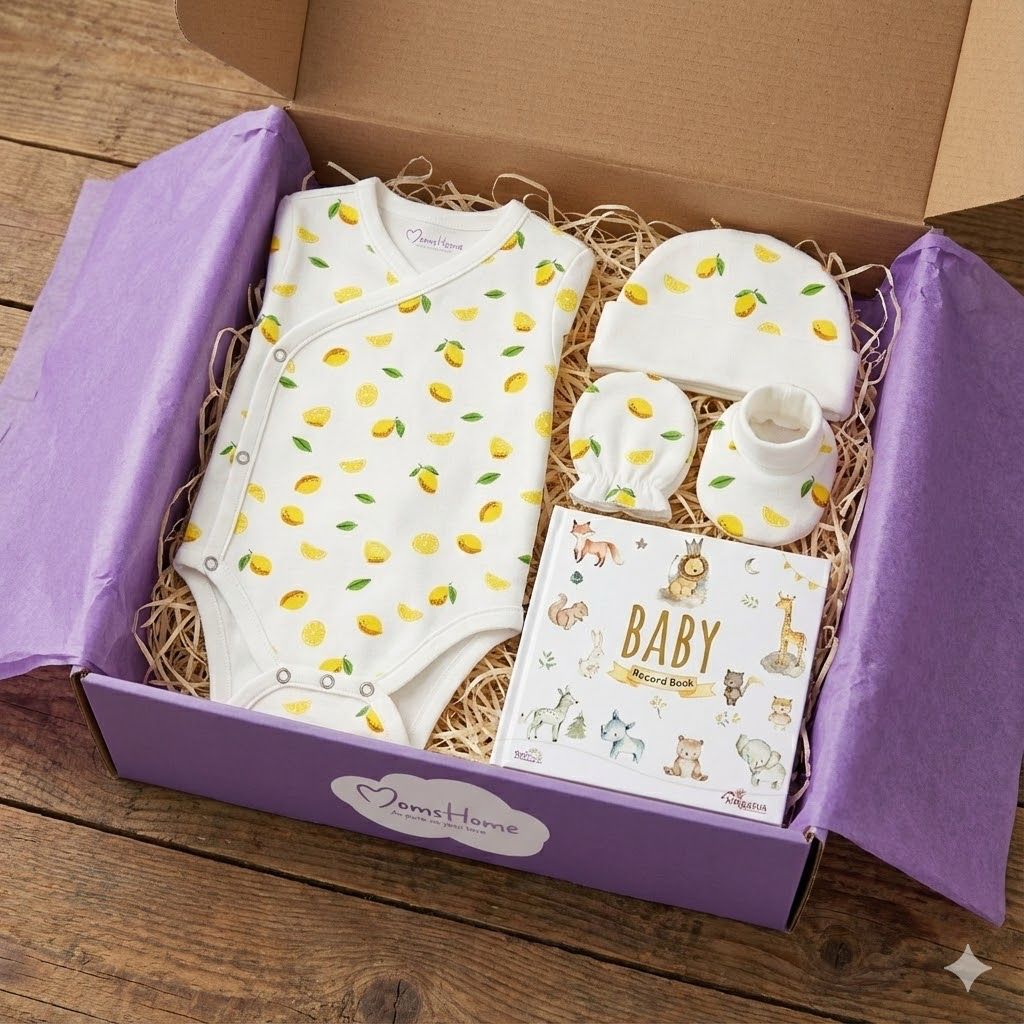 Moms Home Newborn Baby Homecoming Gift Set - Pack of 5