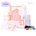 Moms Home Baby Organic cotton Muslin 19 pieces gift set