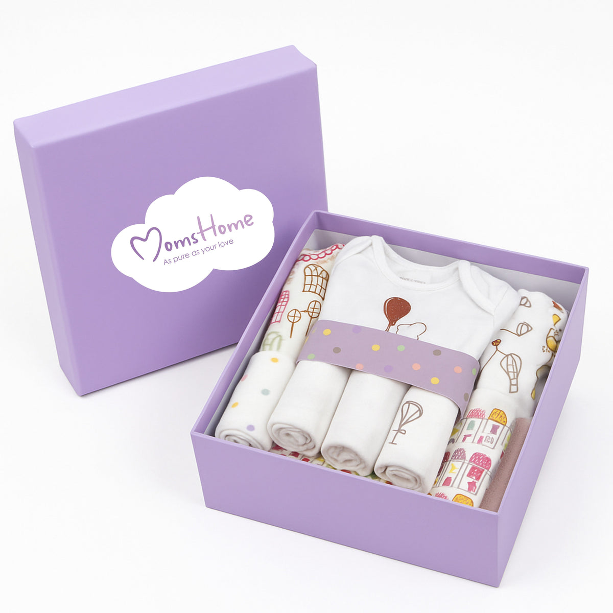 New Born Baby Essentials Gift Combo Box 0-6 Months - 27 Items