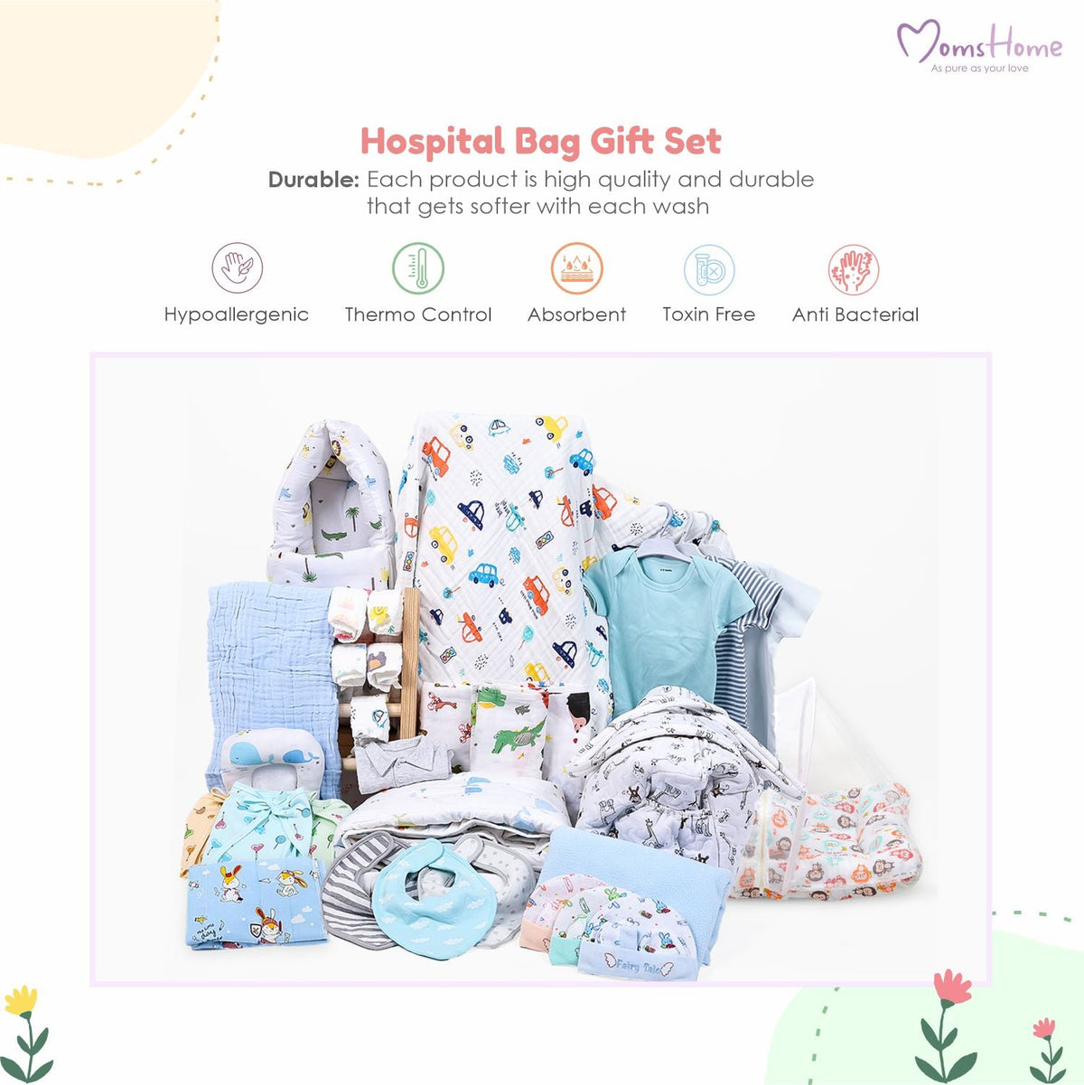 New Born Baby Essentials Gift Combo