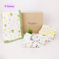 New Born Baby Gift Hamper - Pack of 9