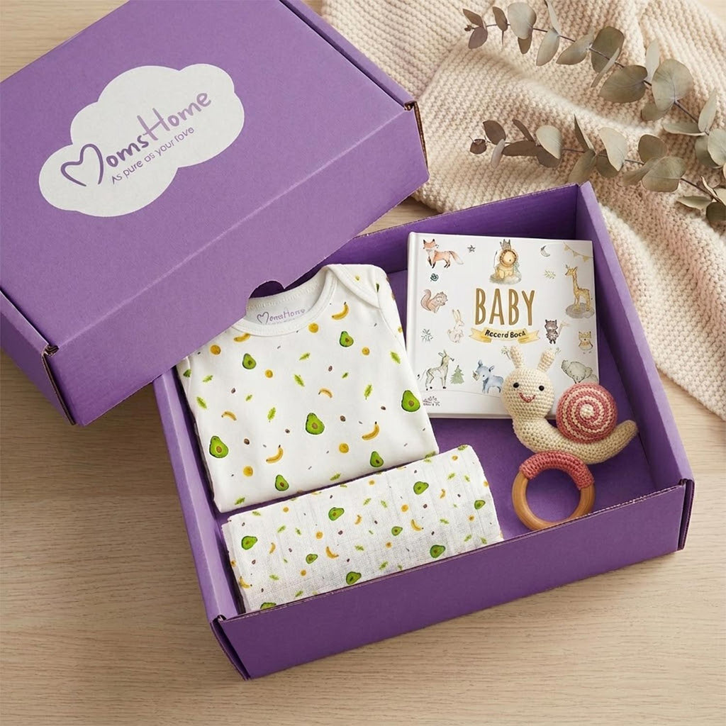 Newborn Baby Home coming Gift Set - Pack of 4