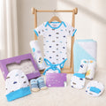 Organic Cotton Baby Essentials Gift Set - Car - Pack of 10