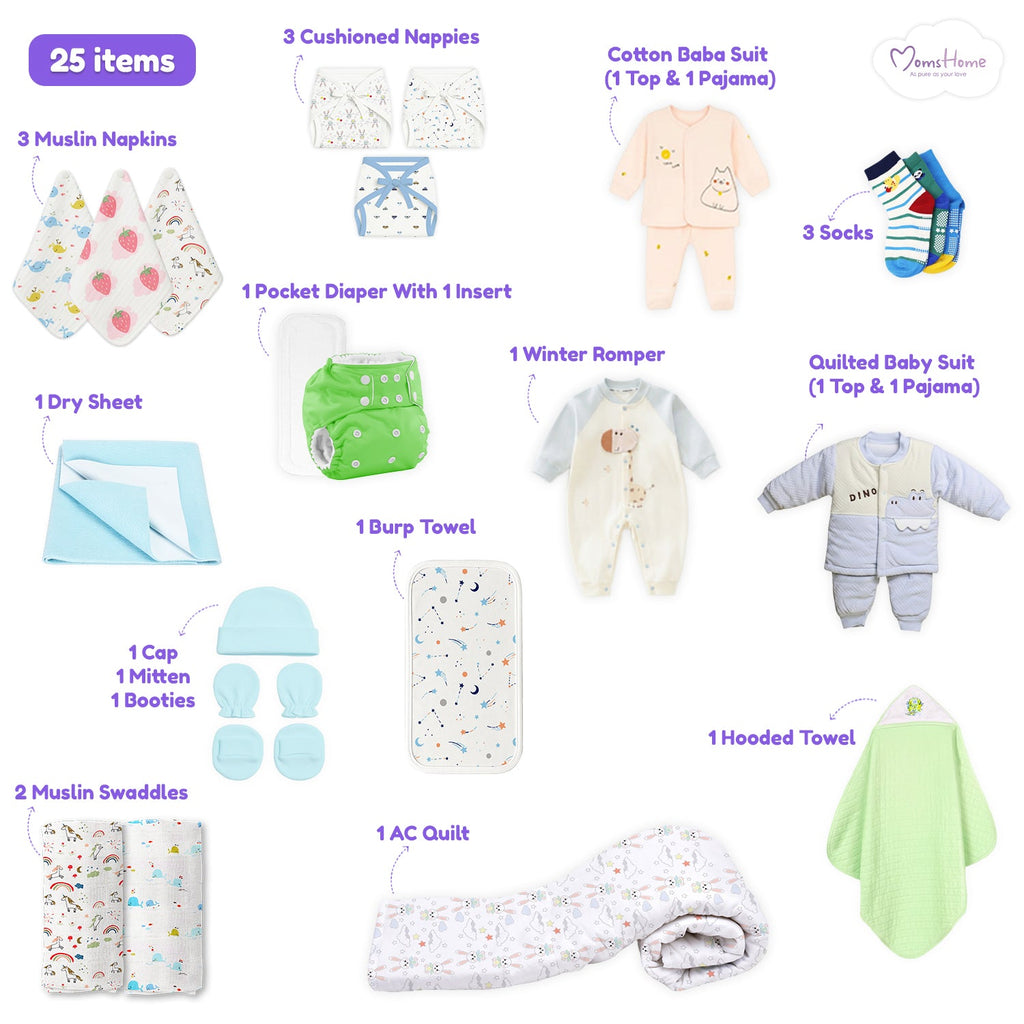 Winter Hospital Kit For Newborn Baby
