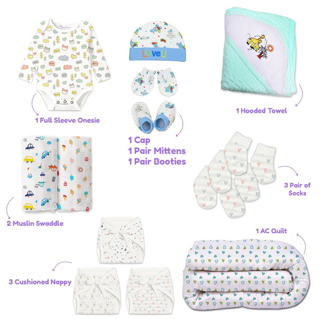 Winter Hospital Kit For Newborn Baby