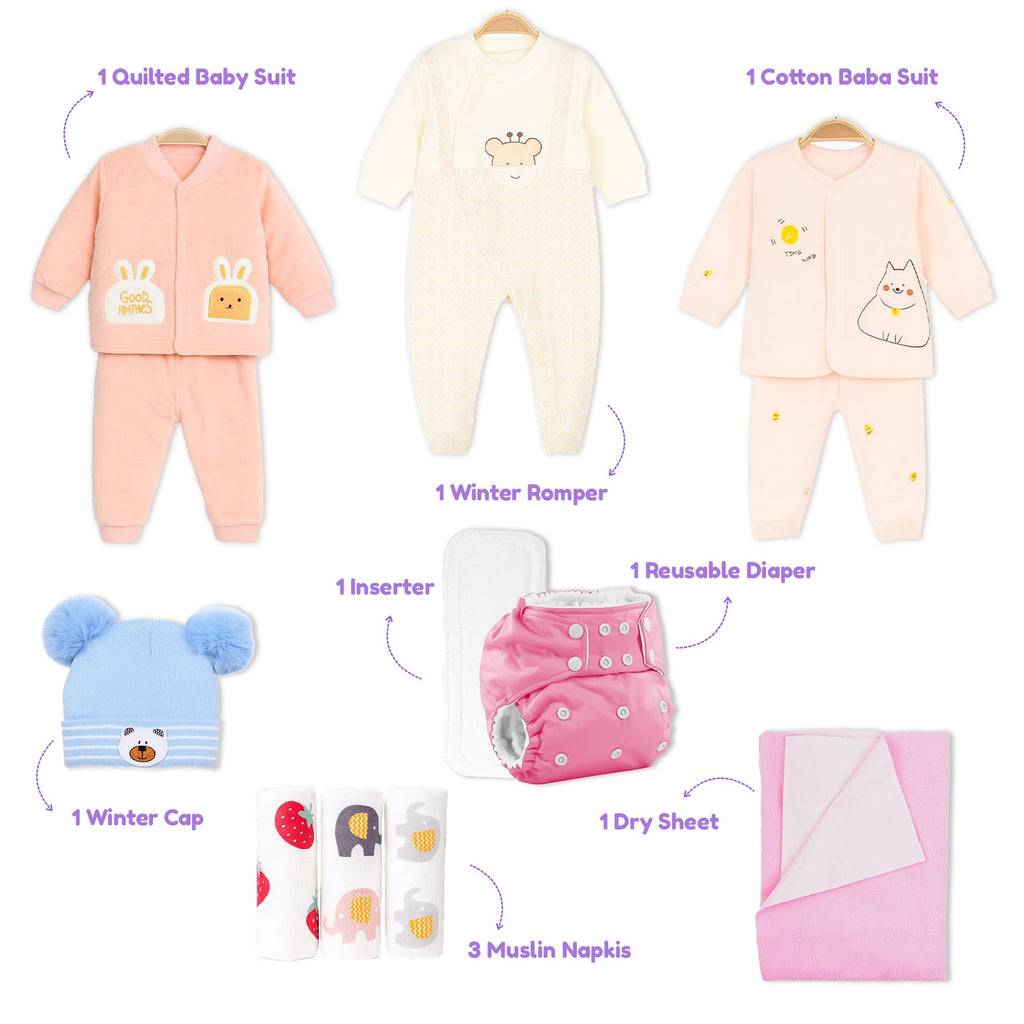 Winter Hospital Kit For Newborn Baby