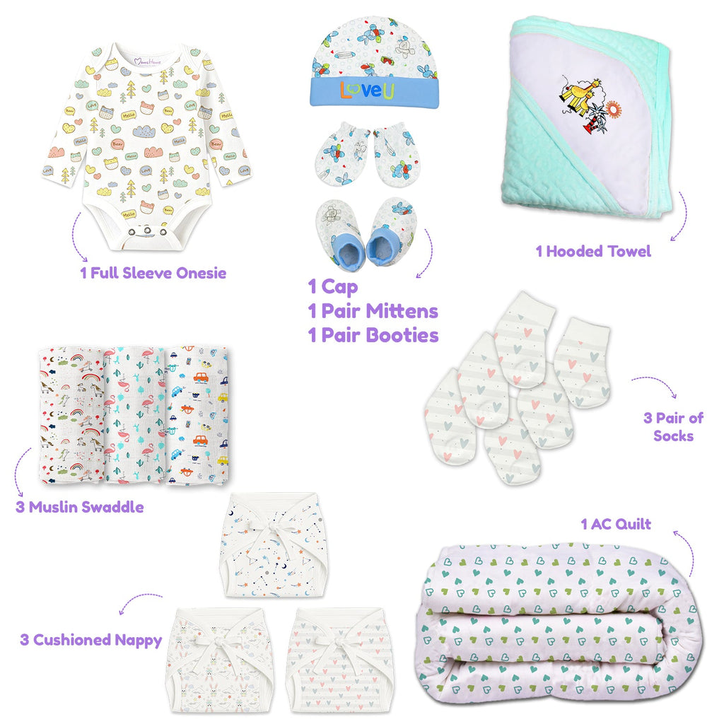 Winter Hospital Kit For Newborn Baby