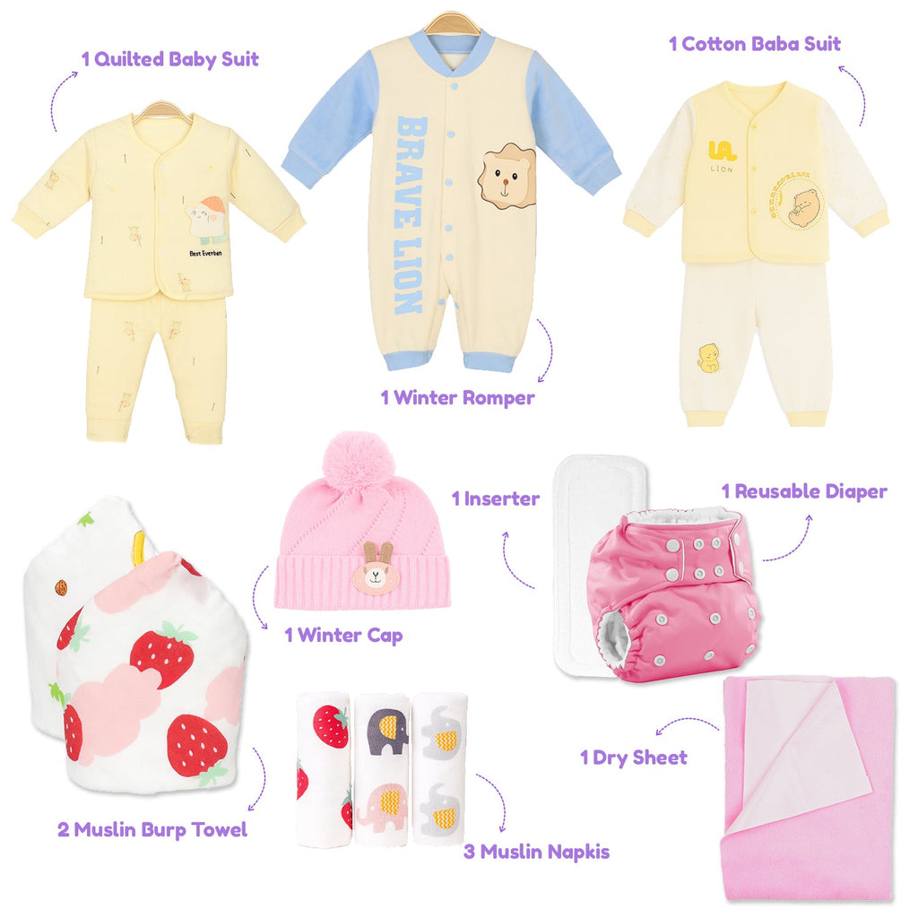 Winter Hospital Kit For Newborn Baby