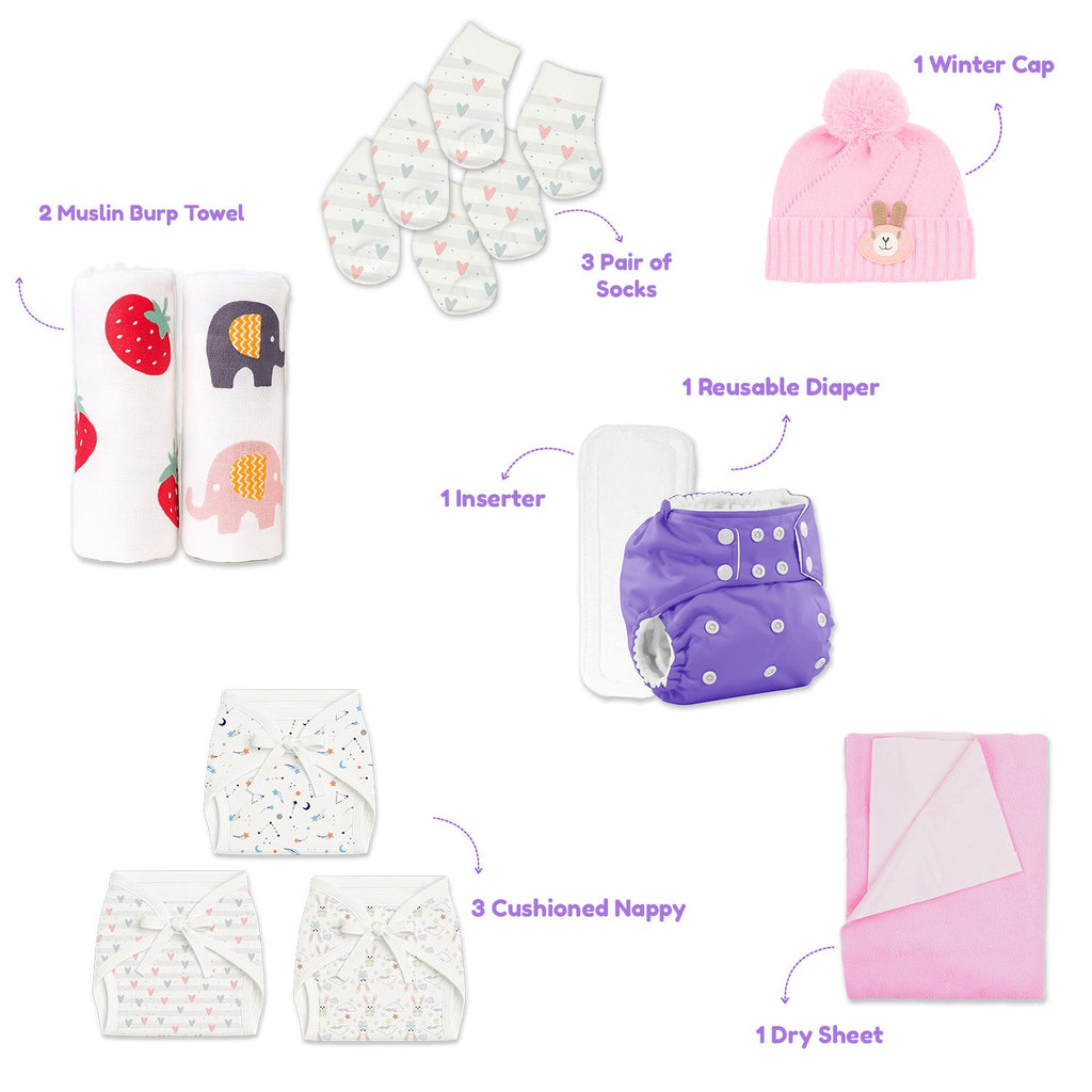 Winter Hospital Kit For Newborn Baby