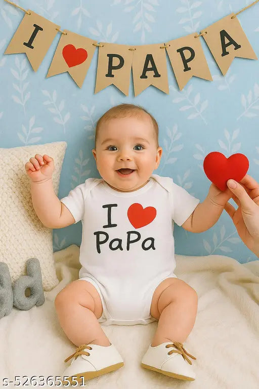 Cotton Onesies & Rompers - White