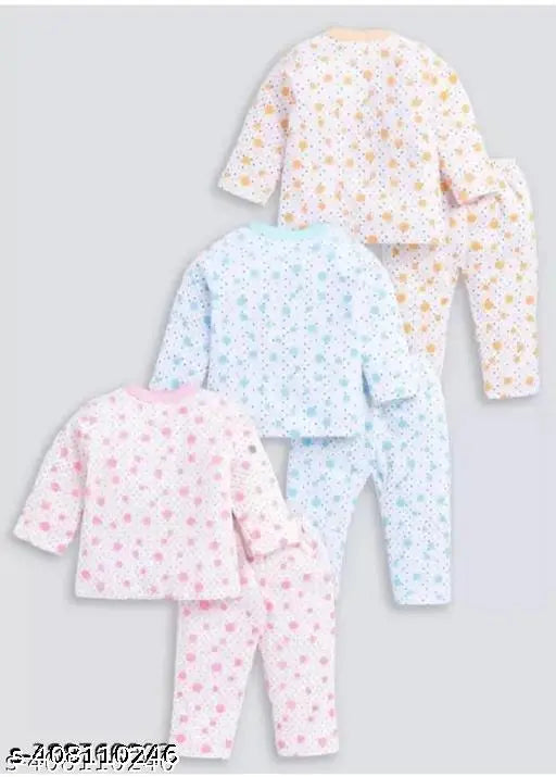 Cotton Silk Kids Clothing Set - Multicolor