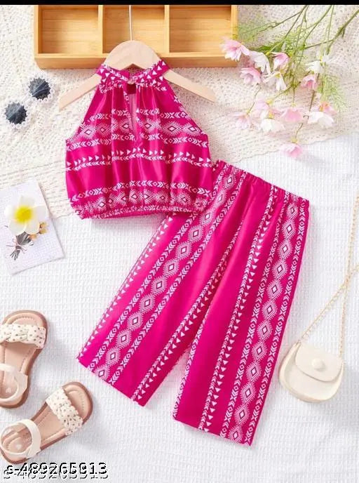 Cotton Clothing Set - Pink