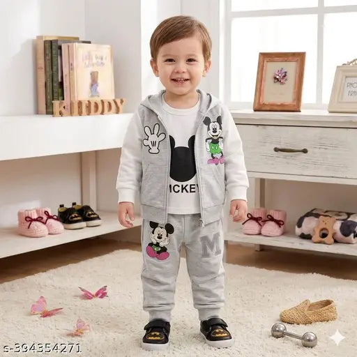 Hosiery Clothing Set - Grey