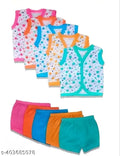 Cotton Kids Clothing Set - Multicolor