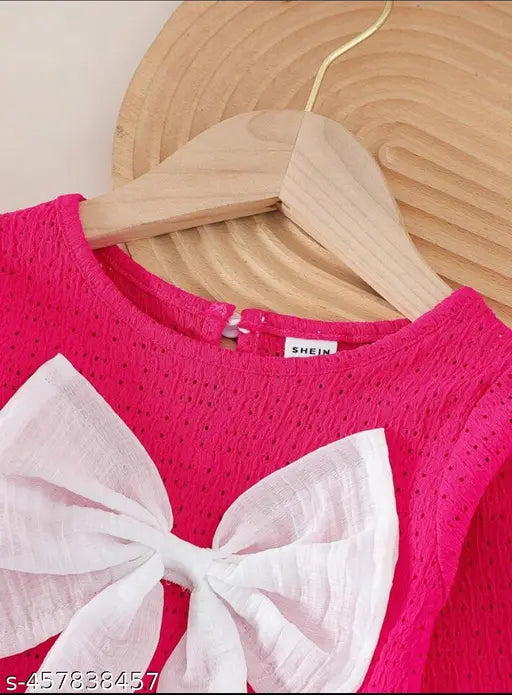 Cotton Blend Kids Clothing Set - Pink & Blue